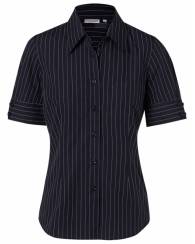 Pin Stripe S/S Shirt, Women's